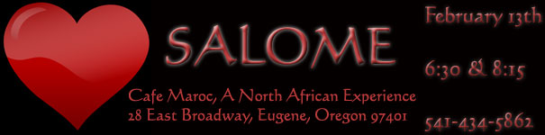 Salome at Cafe Maroc=