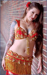 Tattoed Cabaret Dancer
