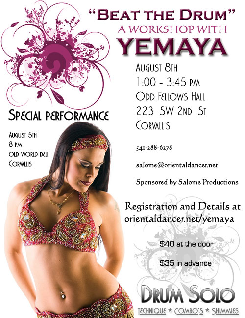 Salome Productions Presents Yemaya!